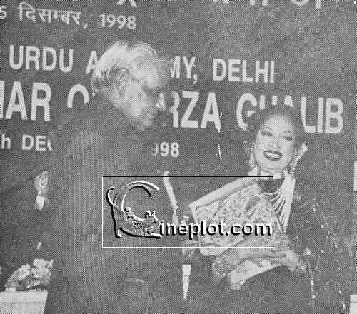Suraiya with Atal Bihari Vajpayee